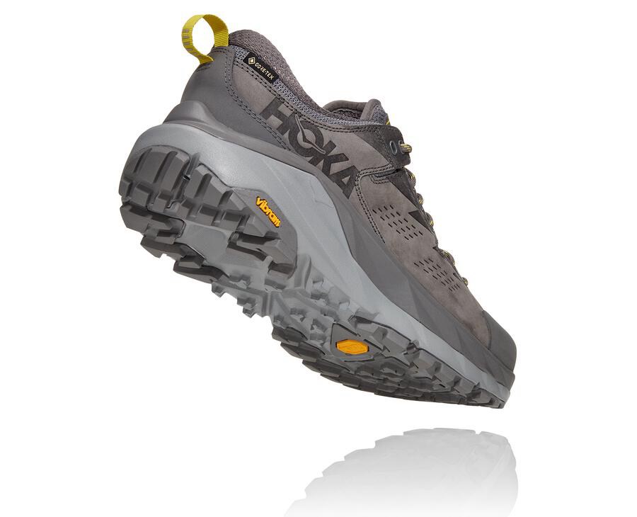 Hoka One One Kaha Låga Gore-Tex Trailskor Herr - Grå - SNVFX-5134